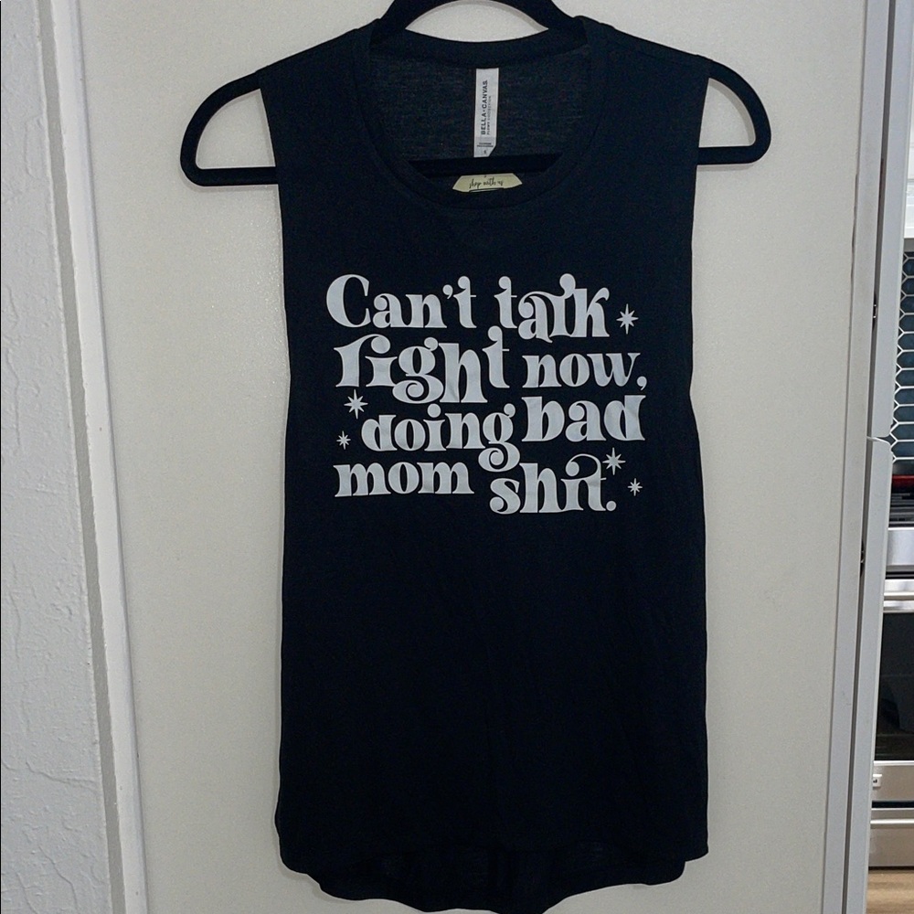 Makayla Grace Bella Canvas Black Tee with Graphic Text